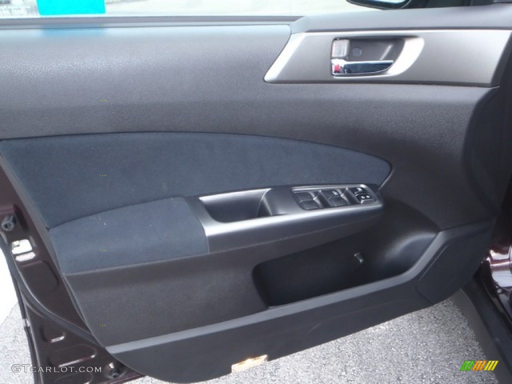 2013 Subaru Forester 2.5 X Touring Black Door Panel Photo #80312684