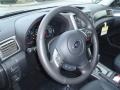 Black 2013 Subaru Forester 2.5 X Touring Steering Wheel