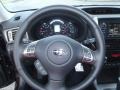 Black 2013 Subaru Forester 2.5 X Touring Steering Wheel