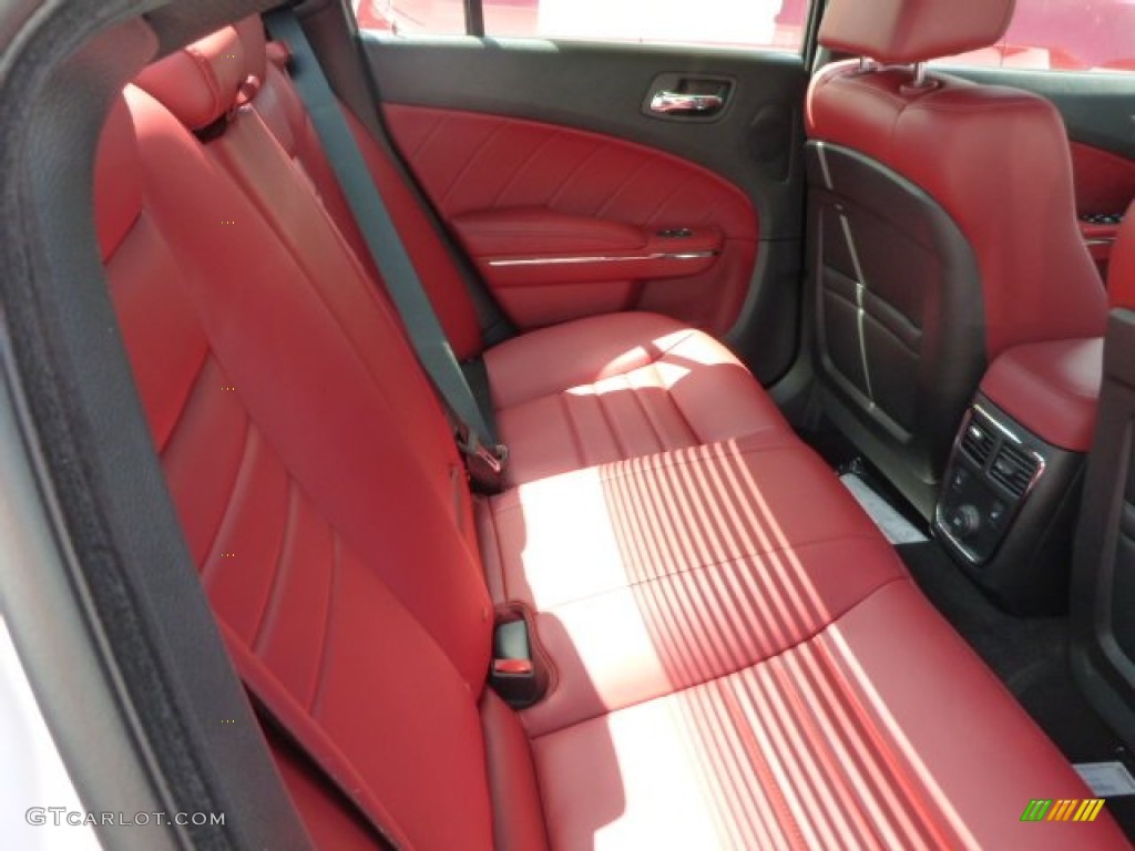 2013 Dodge Charger R/T AWD Rear Seat Photo #80312846