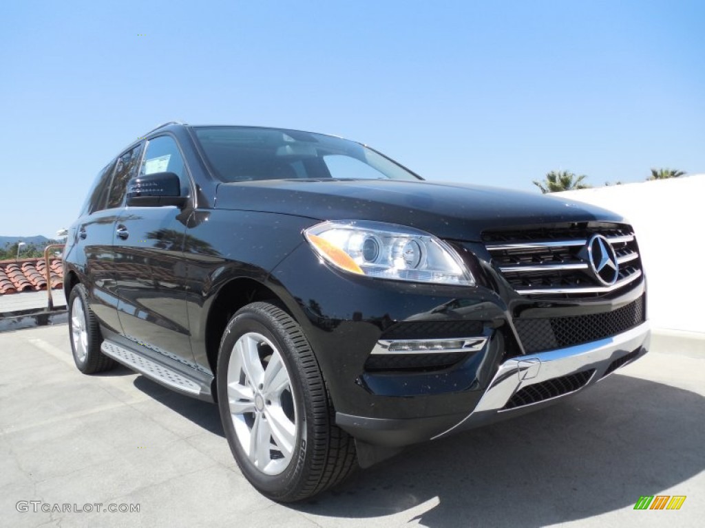 Black 2013 Mercedes-Benz ML 350 4Matic Exterior Photo #80313047