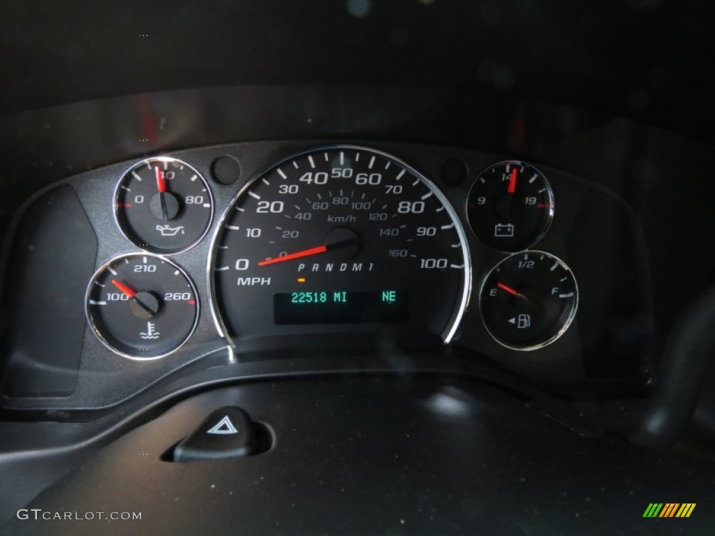 2013 Chevrolet Express 2500 Cargo Van Gauges Photo #80313341