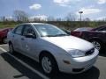 CD Silver Metallic 2007 Ford Focus ZX4 SE Sedan