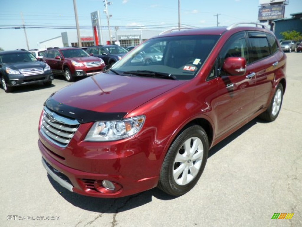 2012 Tribeca 3.6R Limited - Ruby Red Pearl / Slate Gray photo #3