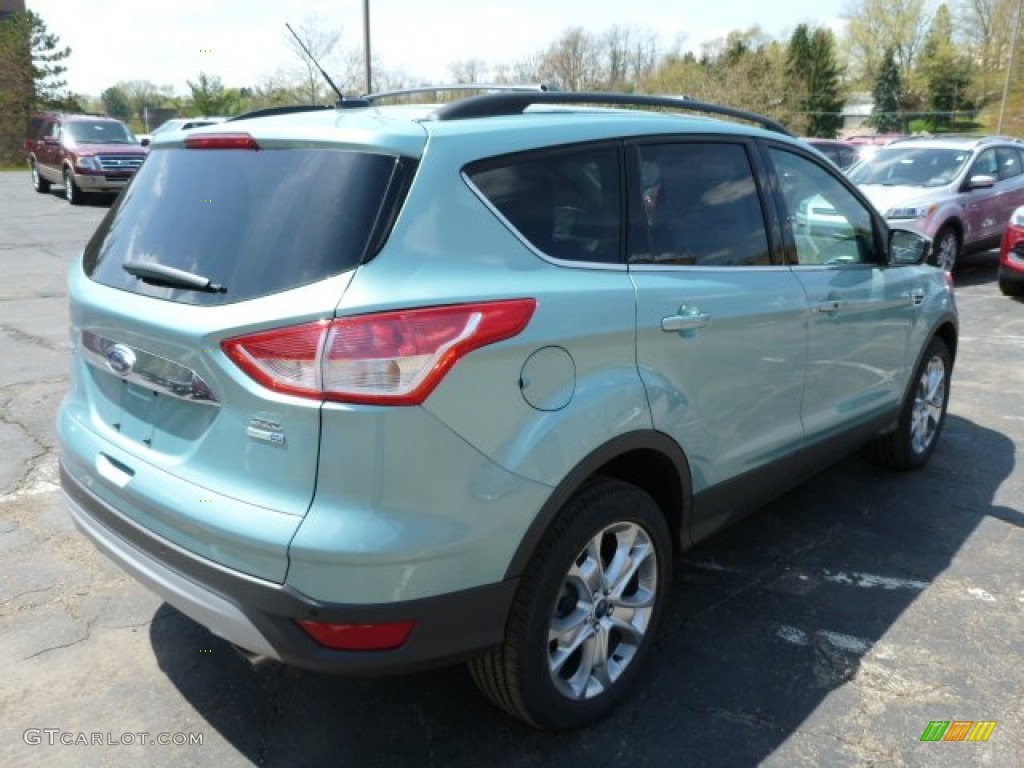 2013 Escape SEL 2.0L EcoBoost 4WD - Frosted Glass Metallic / Charcoal Black photo #2