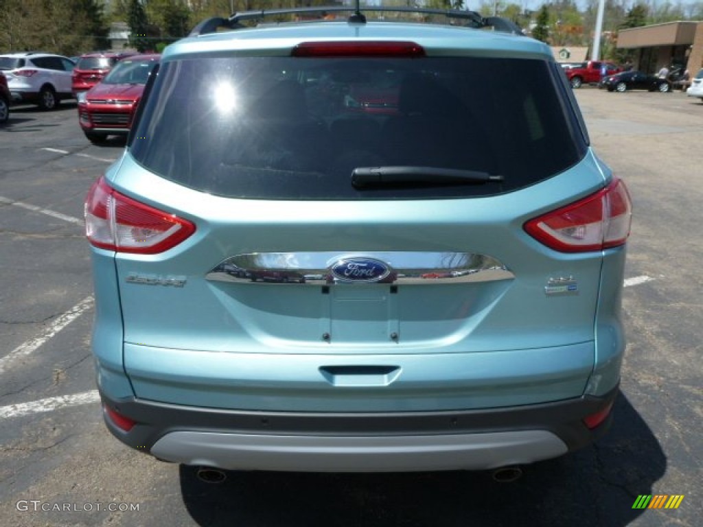 2013 Escape SEL 2.0L EcoBoost 4WD - Frosted Glass Metallic / Charcoal Black photo #3