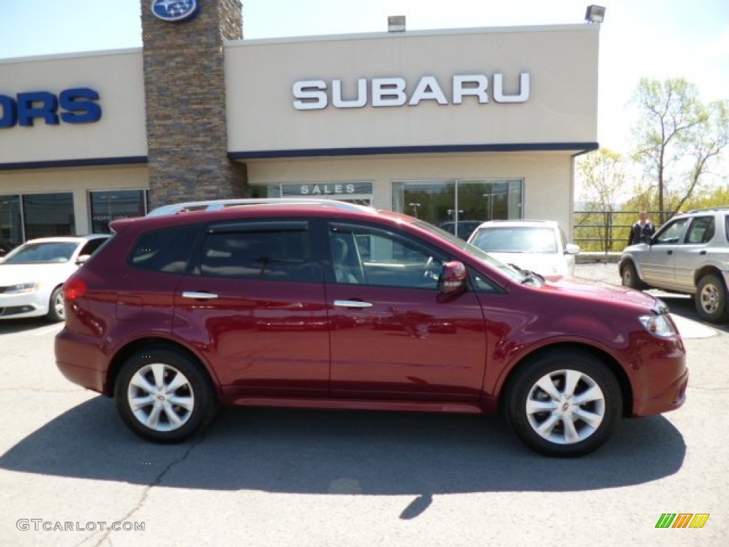 2012 Tribeca 3.6R Limited - Ruby Red Pearl / Slate Gray photo #11