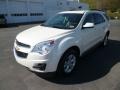 2013 White Diamond Tricoat Chevrolet Equinox LT AWD  photo #3