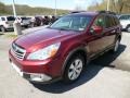 2011 Ruby Red Pearl Subaru Outback 2.5i Limited Wagon  photo #3