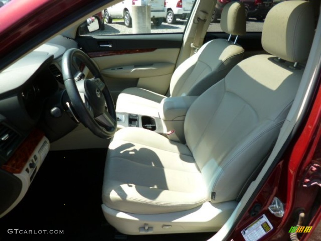 2011 Outback 2.5i Limited Wagon - Ruby Red Pearl / Warm Ivory photo #15