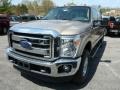 2013 Pale Adobe Metallic Ford F350 Super Duty XLT Crew Cab 4x4  photo #5