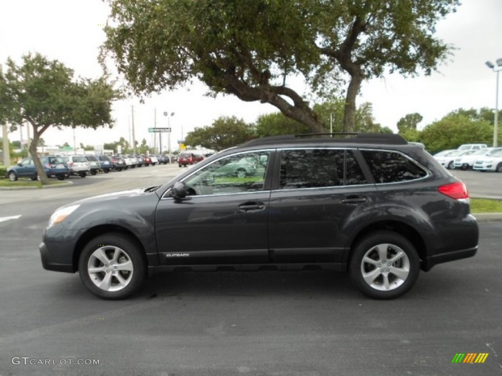 Graphite Gray Metallic 2013 Subaru Outback 2.5i Premium Exterior Photo #80315912