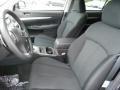 Off Black Leather 2013 Subaru Outback 2.5i Premium Interior Color