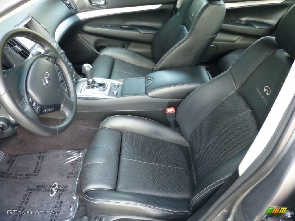 Graphite Interior 2010 Infiniti G 37 Journey Sedan Photo #80316173