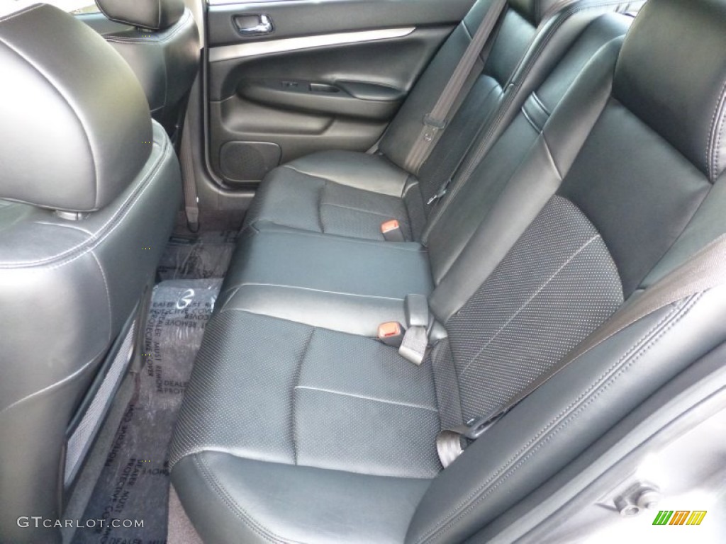 Graphite Interior 2010 Infiniti G 37 Journey Sedan Photo #80316215