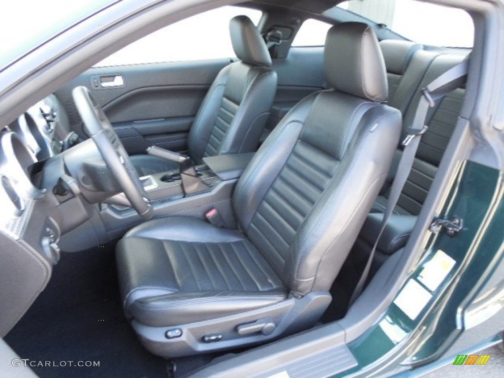 Dark Charcoal Interior 2008 Ford Mustang Bullitt Coupe Photo #80316452