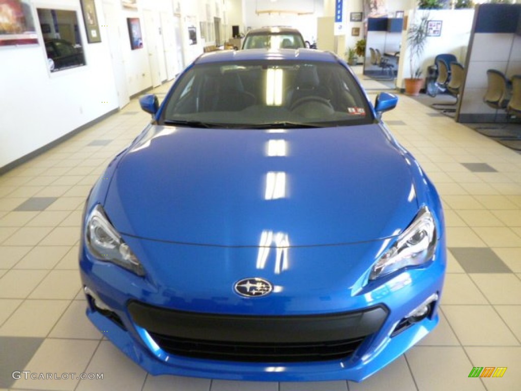 2013 BRZ Limited - WR Blue Pearl / Black Leather/Alcantara photo #2