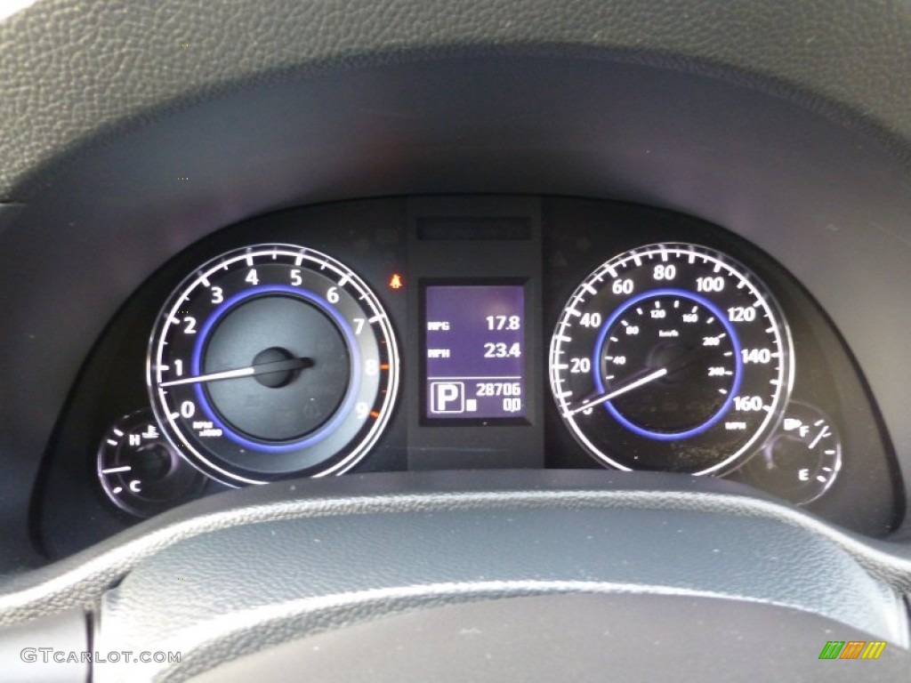 2010 Infiniti G 37 Journey Sedan Gauges Photo #80316536