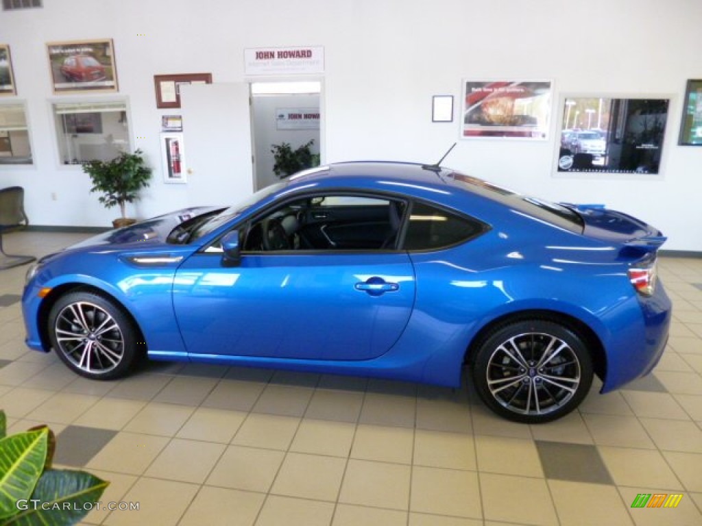 2013 BRZ Limited - WR Blue Pearl / Black Leather/Alcantara photo #4