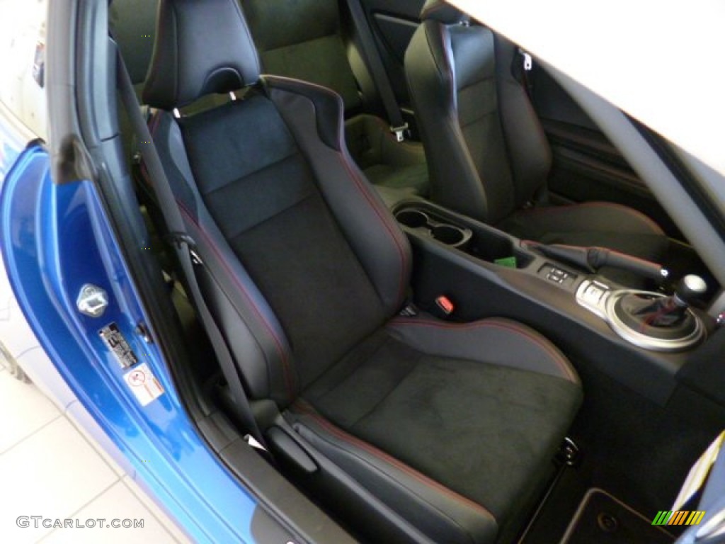 2013 BRZ Limited - WR Blue Pearl / Black Leather/Alcantara photo #12