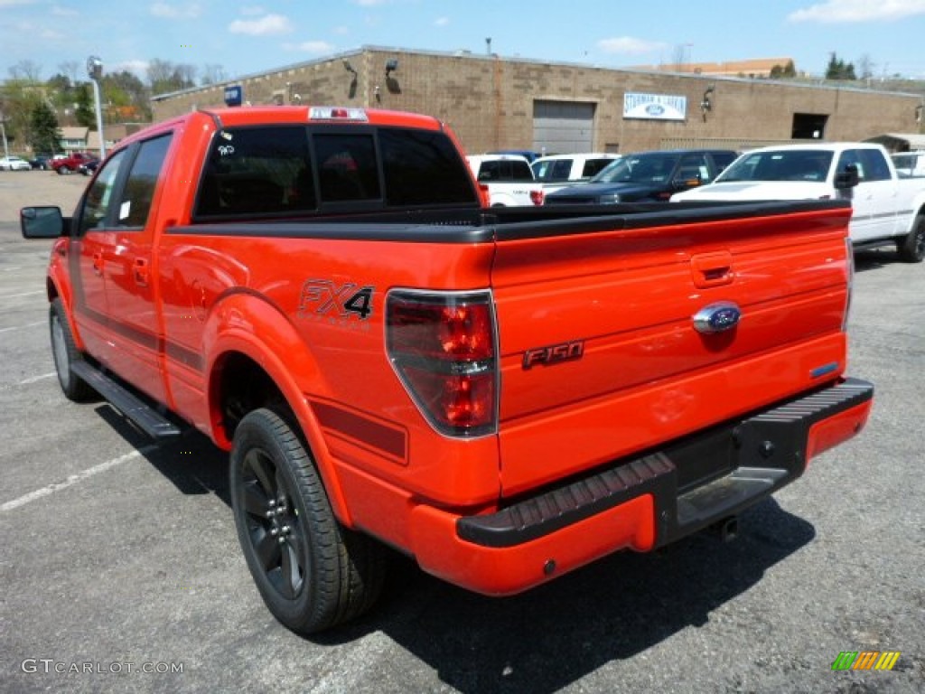 2013 F150 FX4 SuperCrew 4x4 - Race Red / FX Sport Appearance Black/Red photo #4