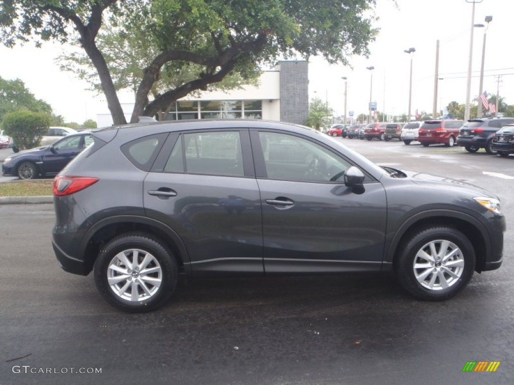 Meteor Gray Mica 2014 Mazda CX-5 Sport Exterior Photo #80317070