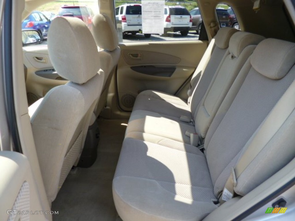 Beige Interior 2006 Hyundai Tucson GLS V6 4x4 Photo #80317475