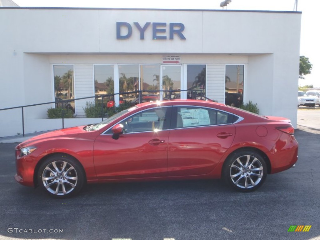 2014 MAZDA6 Grand Touring - Soul Red Mica / Black photo #3