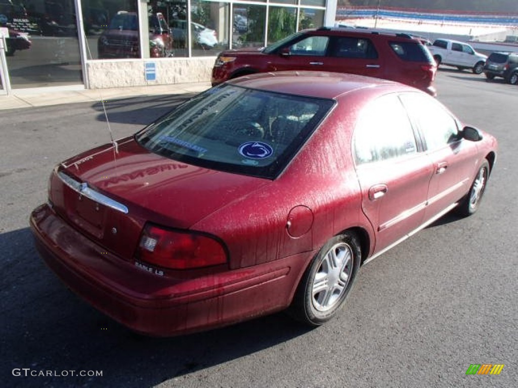 2003 Sable LS Premium Sedan - Matador Red Metallic / Medium Parchment photo #8