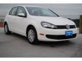 Candy White 2013 Volkswagen Golf 4 Door