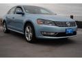 2013 Glacier Blue Metallic Volkswagen Passat TDI SEL  photo #1