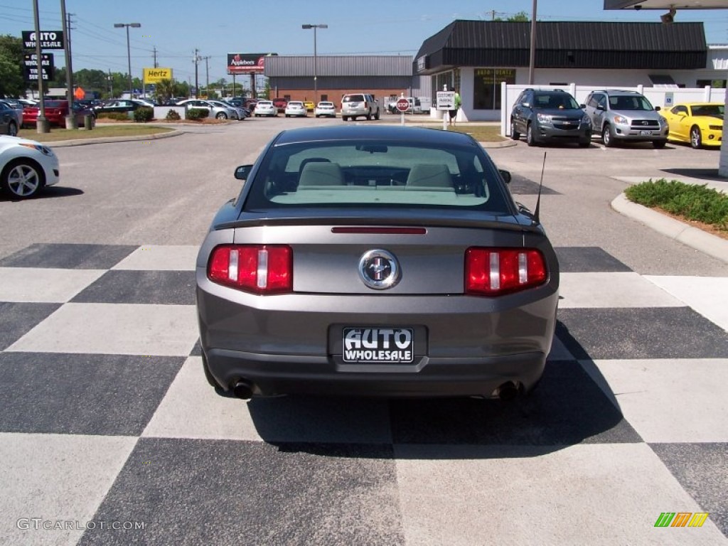 2011 Mustang V6 Coupe - Sterling Gray Metallic / Stone photo #4