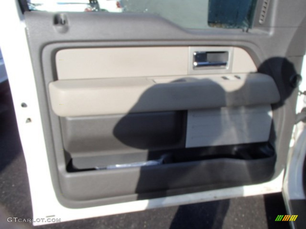 2010 F150 XLT Regular Cab - Oxford White / Medium Stone photo #12