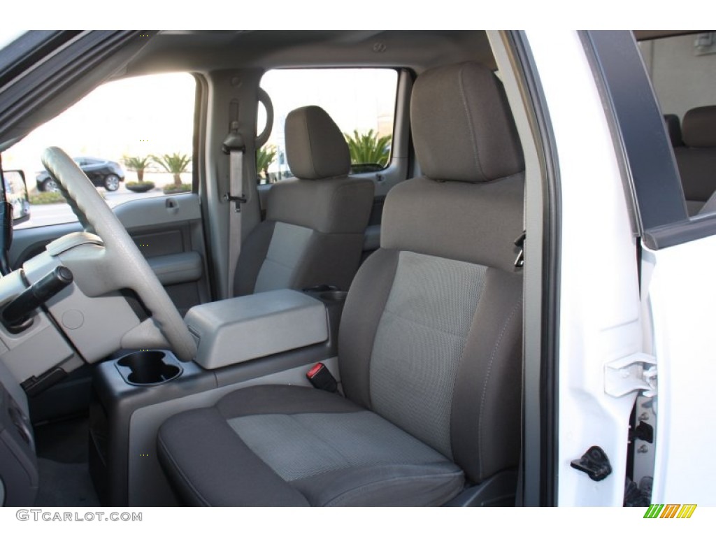 2006 F150 XLT SuperCrew - Oxford White / Tan photo #11