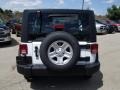 2013 Bright White Jeep Wrangler Unlimited Sport 4x4  photo #7