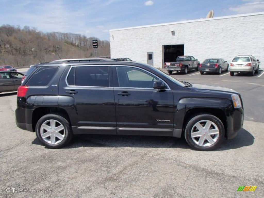 Carbon Black Metallic 2011 GMC Terrain SLE AWD Exterior Photo #80320718