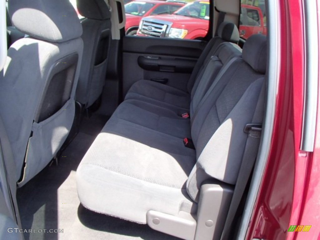 2007 Sierra 1500 Z71 Crew Cab 4x4 - Sport Dark Red Metallic / Ebony Black photo #13