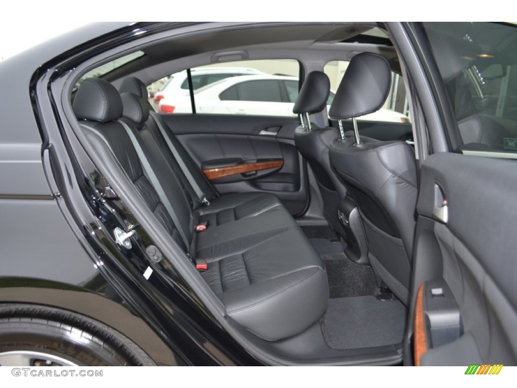 2012 Honda Accord EX-L Sedan Rear Seat Photo #80321492