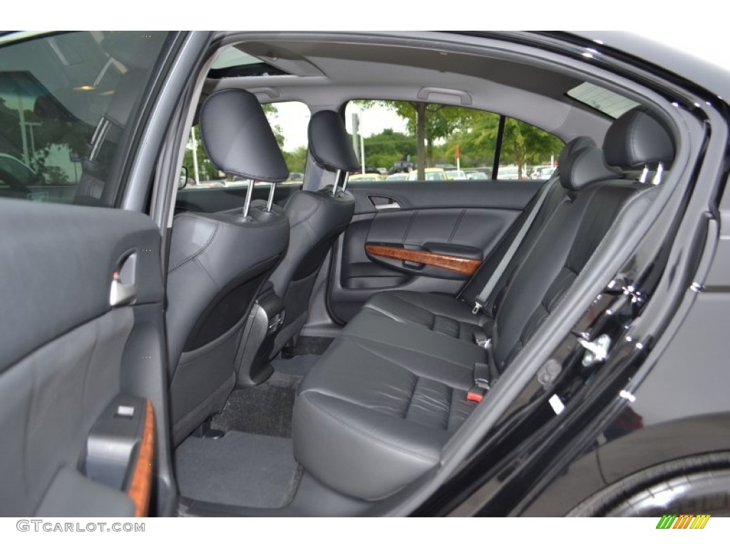 2012 Honda Accord EX-L Sedan Rear Seat Photo #80321513