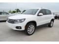Candy White 2013 Volkswagen Tiguan SE Exterior