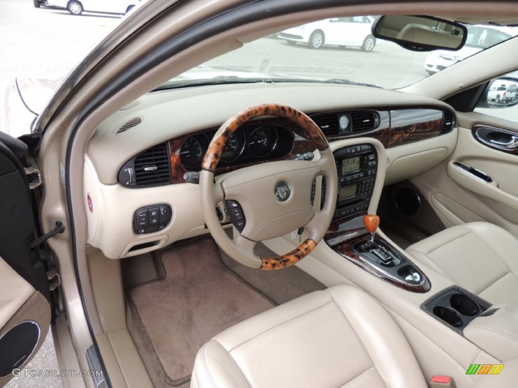 Sand Interior 2004 Jaguar XJ XJ8 Photo #80322563