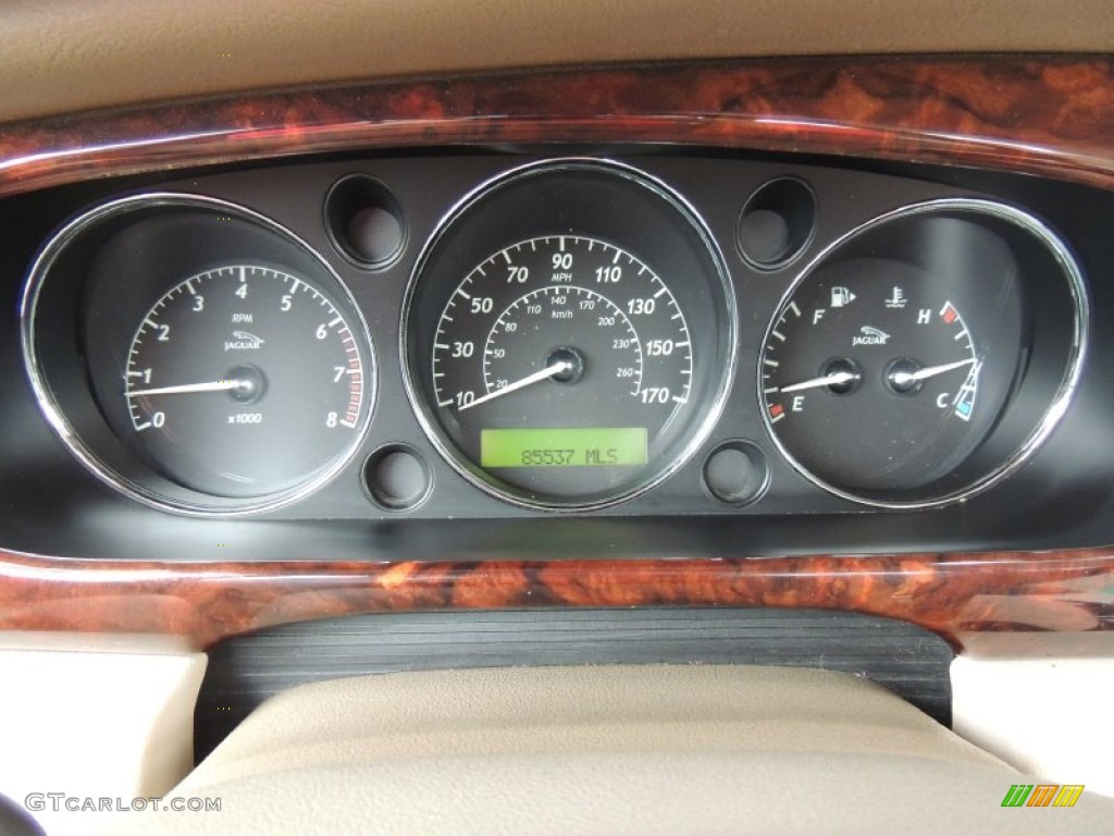 2004 Jaguar XJ XJ8 Gauges Photo #80322627