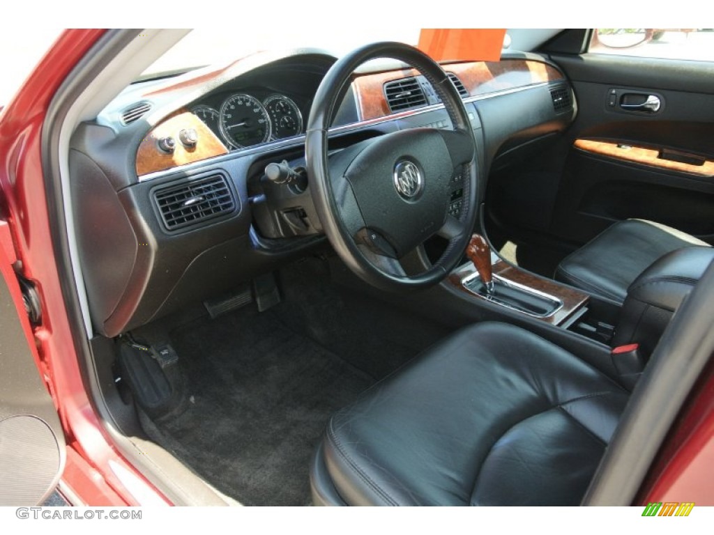 Ebony Interior 2005 Buick LaCrosse CXS Photo #80322716