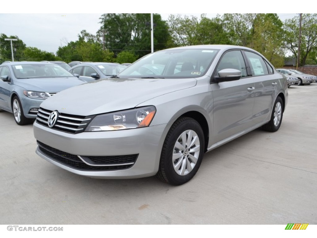 2013 Passat 2.5L S - Tungsten Silver Metallic / Titan Black photo #1