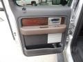 Sienna Brown Leather/Black Door Panel Photo for 2010 Ford F150 #80323175