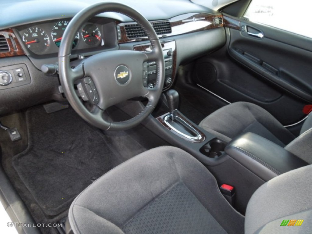 Ebony Interior 2012 Chevrolet Impala LT Photo #80323239