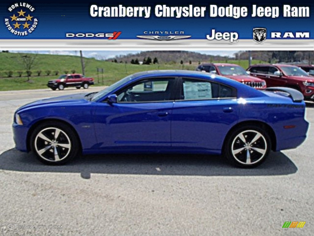 Daytona Blue Pearl Dodge Charger