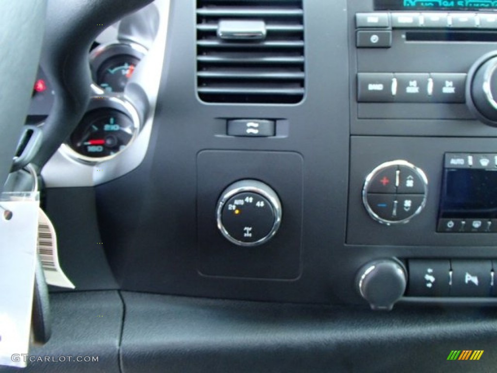 2013 Sierra 1500 SLT Crew Cab 4x4 - Onyx Black / Ebony photo #17