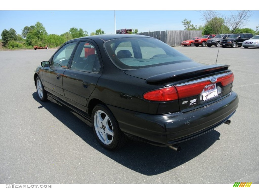 2000 Contour SVT - Black / Midnight Blue SVT Leather photo #4
