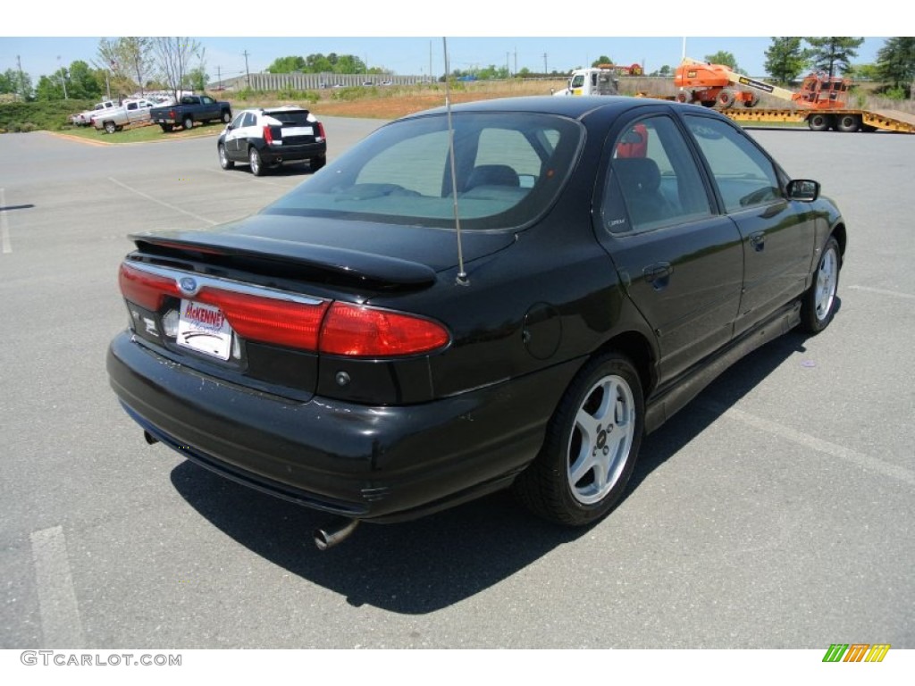 2000 Contour SVT - Black / Midnight Blue SVT Leather photo #5